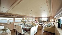 Svitlana Superyacht Dining Room